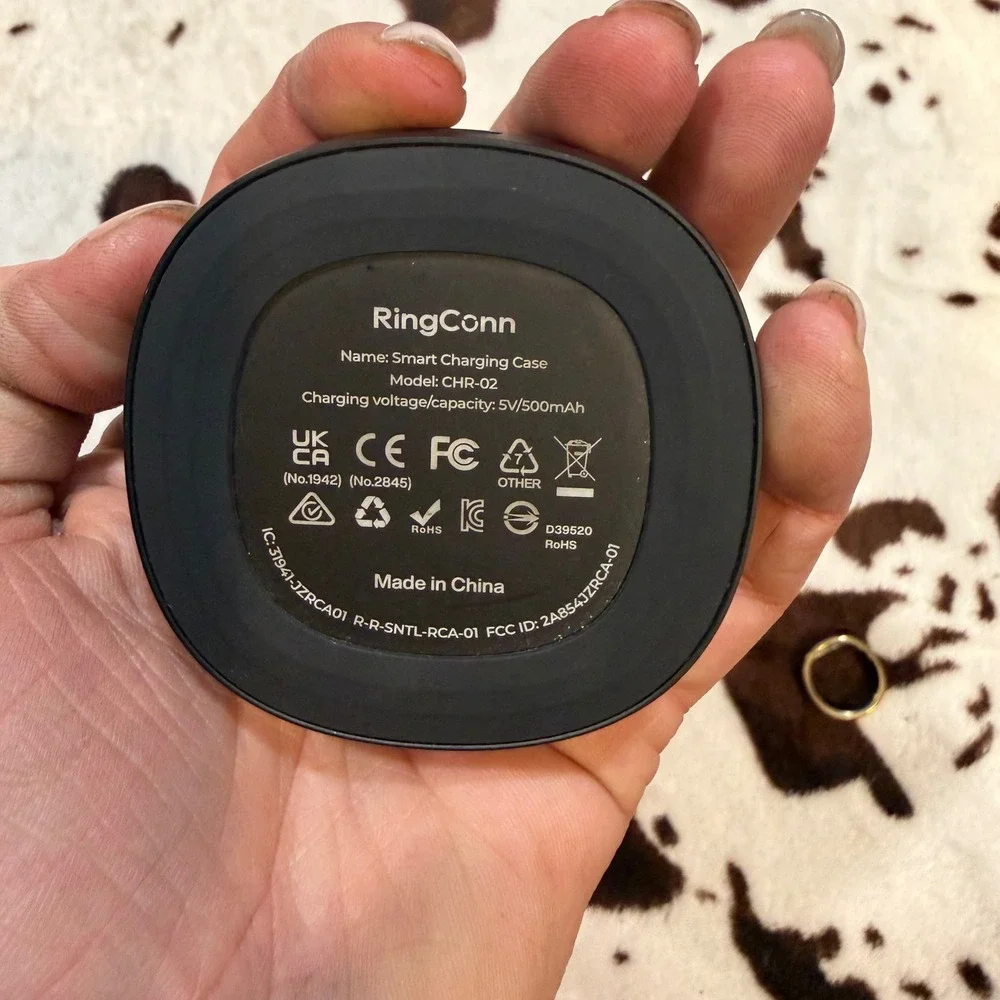 RingConn Gen 2 Smart Ring Unisex Size 9 Gold